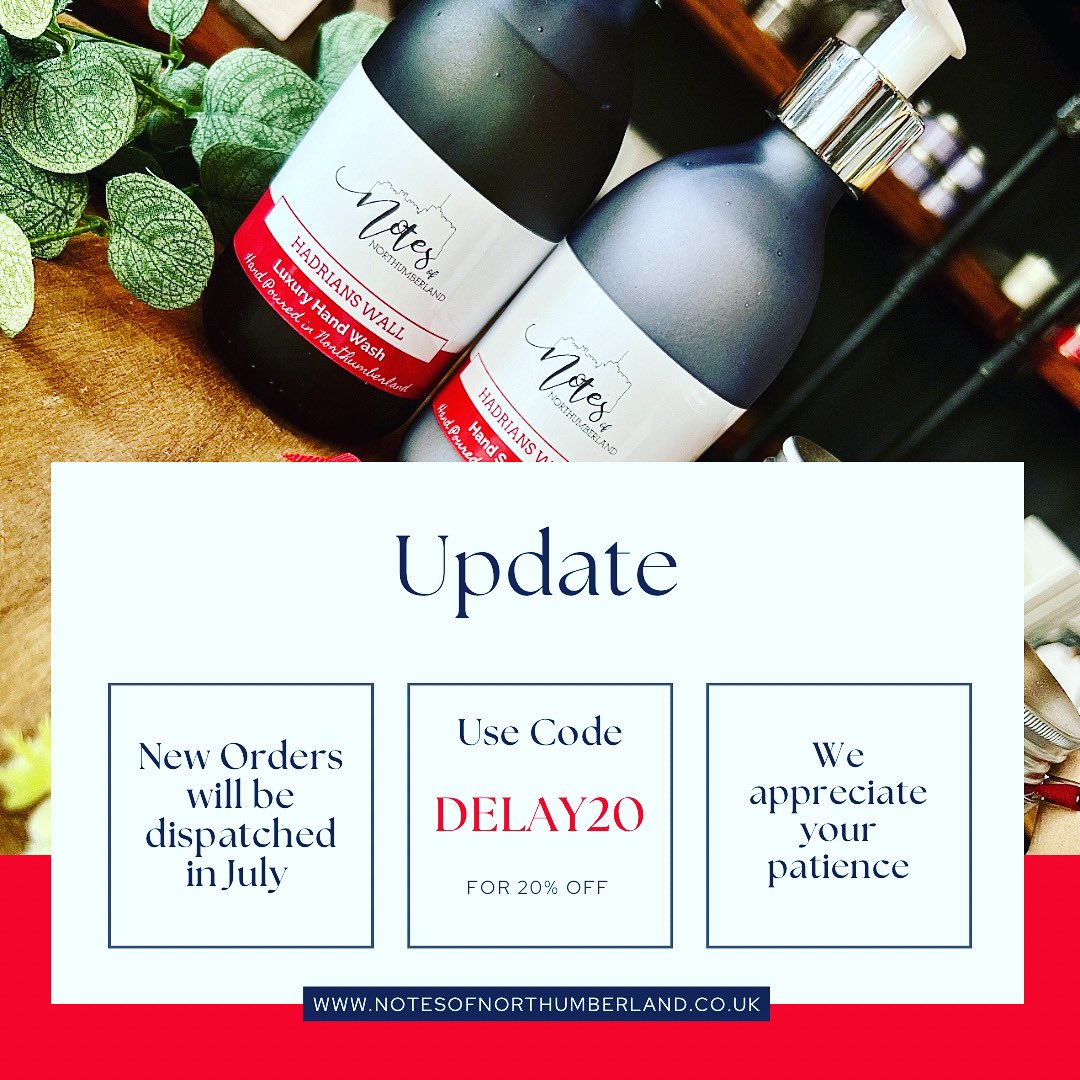 Unfortunately I am having a flare up of my #autoimmune condition so have had to take some time off work. Thankfully I have two amazing new members of staff who are getting our existing orders but there will be a delay with new orders. 

Sorry for any inconvenience #SmallBusiness