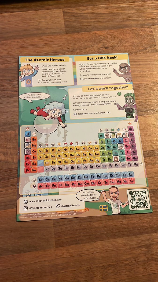 Flyers IRL 👀

Get your free Atomidex by signing up for our newsletter on theatomicheroes.com ✨