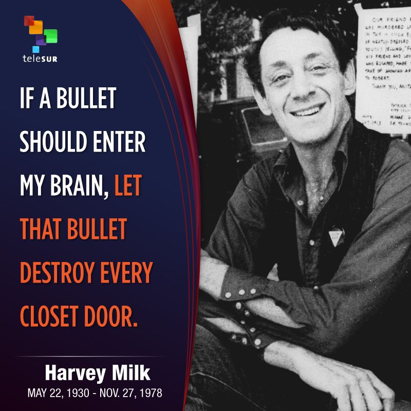 #HarveyMilk #PrideMonth 
#History