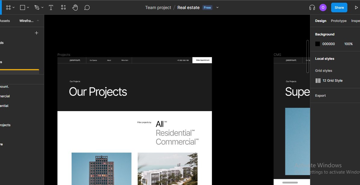 FLEXANDGRID's tweet image. Our real-estate design almost complete in #figma