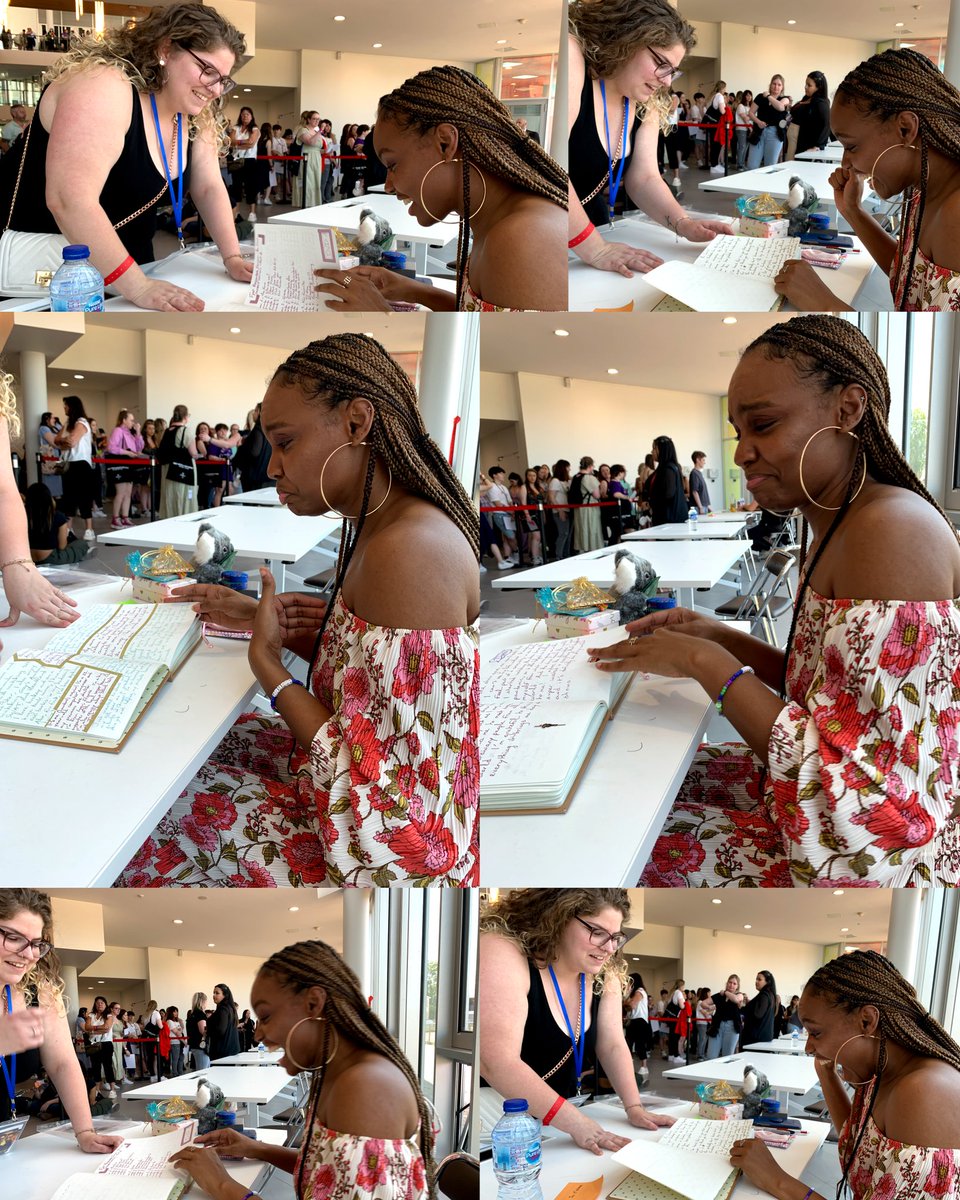 SwiFobbie13's tweet photo. GUYYYYYYYS here is Sierra's reaction to her fanbook at the First Responders Reunion by Dream It 🥹😍😭

She told me she was so excited about it and that she couldn't wait to read everything ♥️ https://t.co/Dvp2OKZIAP