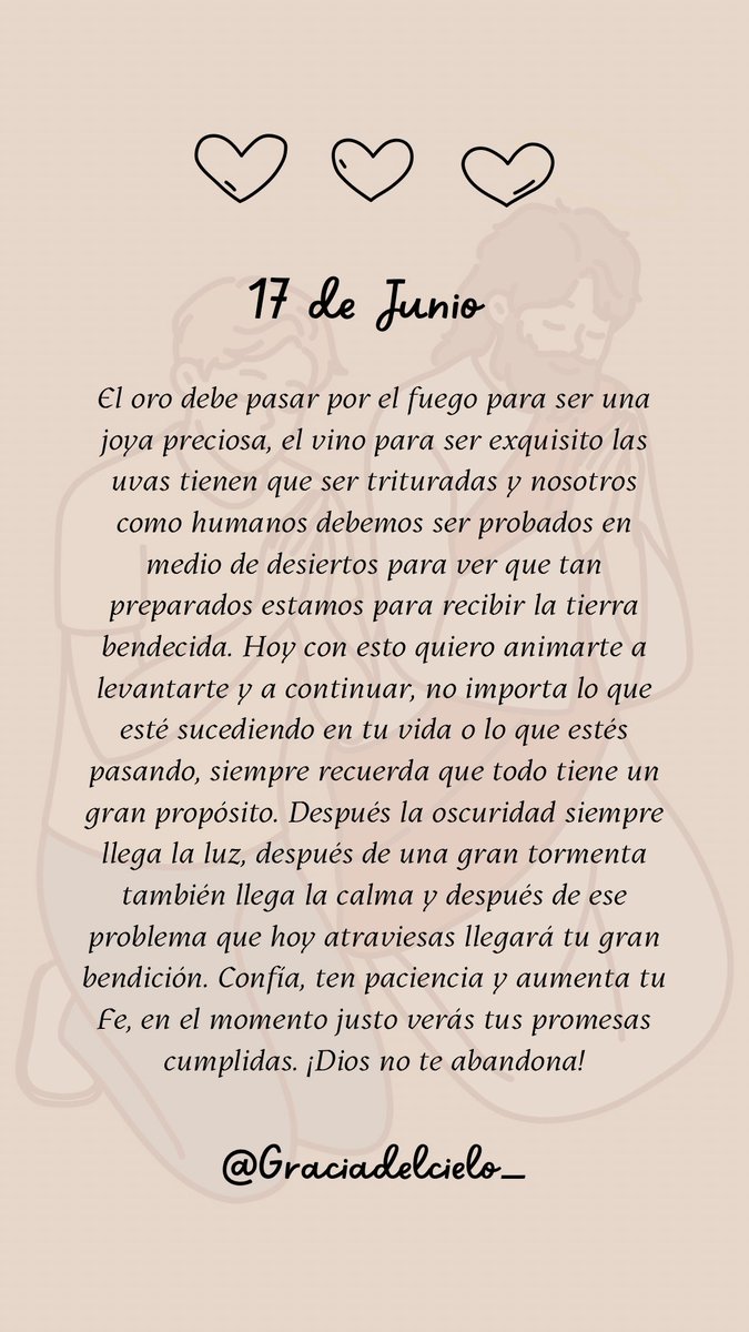 17 de Junio: Palabras de fortaleza en este día, ánclalas a tu vida y levántate porque Dios te quiere fuerte y valiente🙏🏽🙌🏾❤️‍🩹