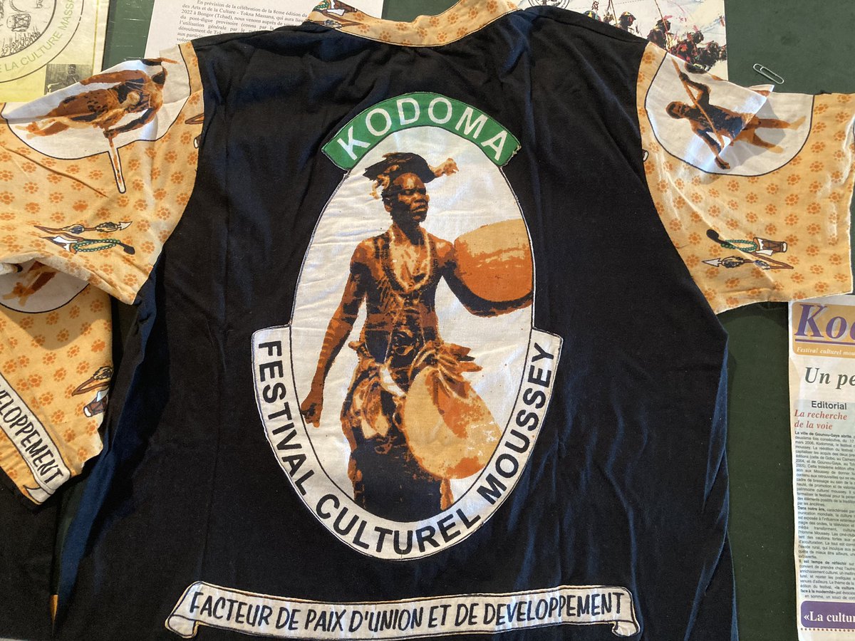Thinking about the material culture of border festivals through outfits from earlier editions of the #Musey festival #Kodomma on the Cameroon-Chad borderlands <a href="/BorderFest20/">BorderFest</a>