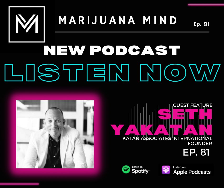 After the brief delay, Marijuana Mind is proud to present Seth Yakatan!

Seth brings a wealth of finance and banking expertise to share insights on investment in cannabis, out now!

#Marijuana #MedicalMarijuana #Cannabis #Podcast #MarijuanaPodcast #Legalize