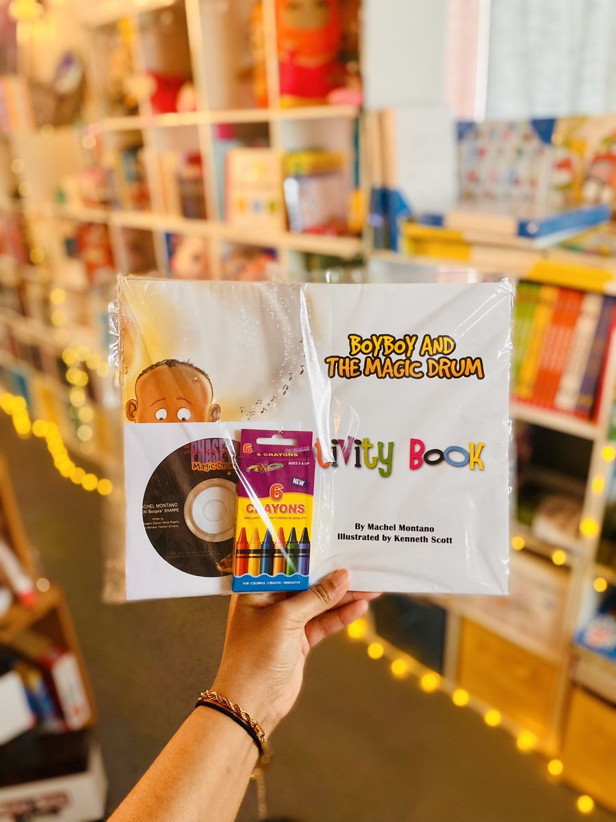 Scribbles_Q's tweet photo. From the King of Soca himself comes this tale of Boy Boy and the Magic Drum, continuing to inspire the love of music through generations.
Includes: Boy Boy and the Magic Drum Story Book, Activity Book, CD, Crayons
$80.00TT
@machelmontano #triniauthorsatsq https://t.co/vBCg1SfiOD