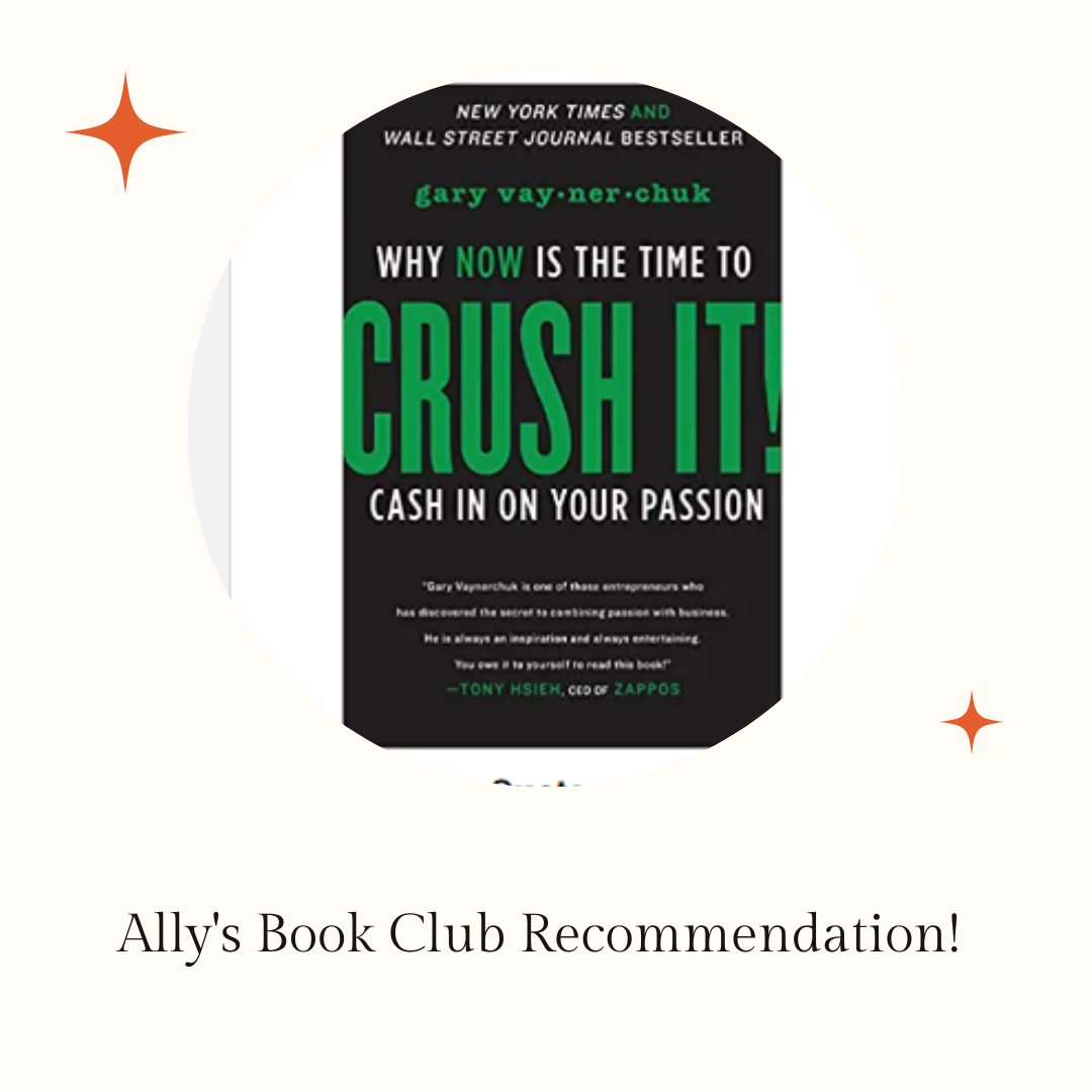 Crush It is the blueprint you need to turn your passion into your profession and will give you the tools to turn yourself into a brand, leverage social media, produce great content and reap the financial benefits of it. 
.
.
.
#businessbook #coffeewithally #businesstips