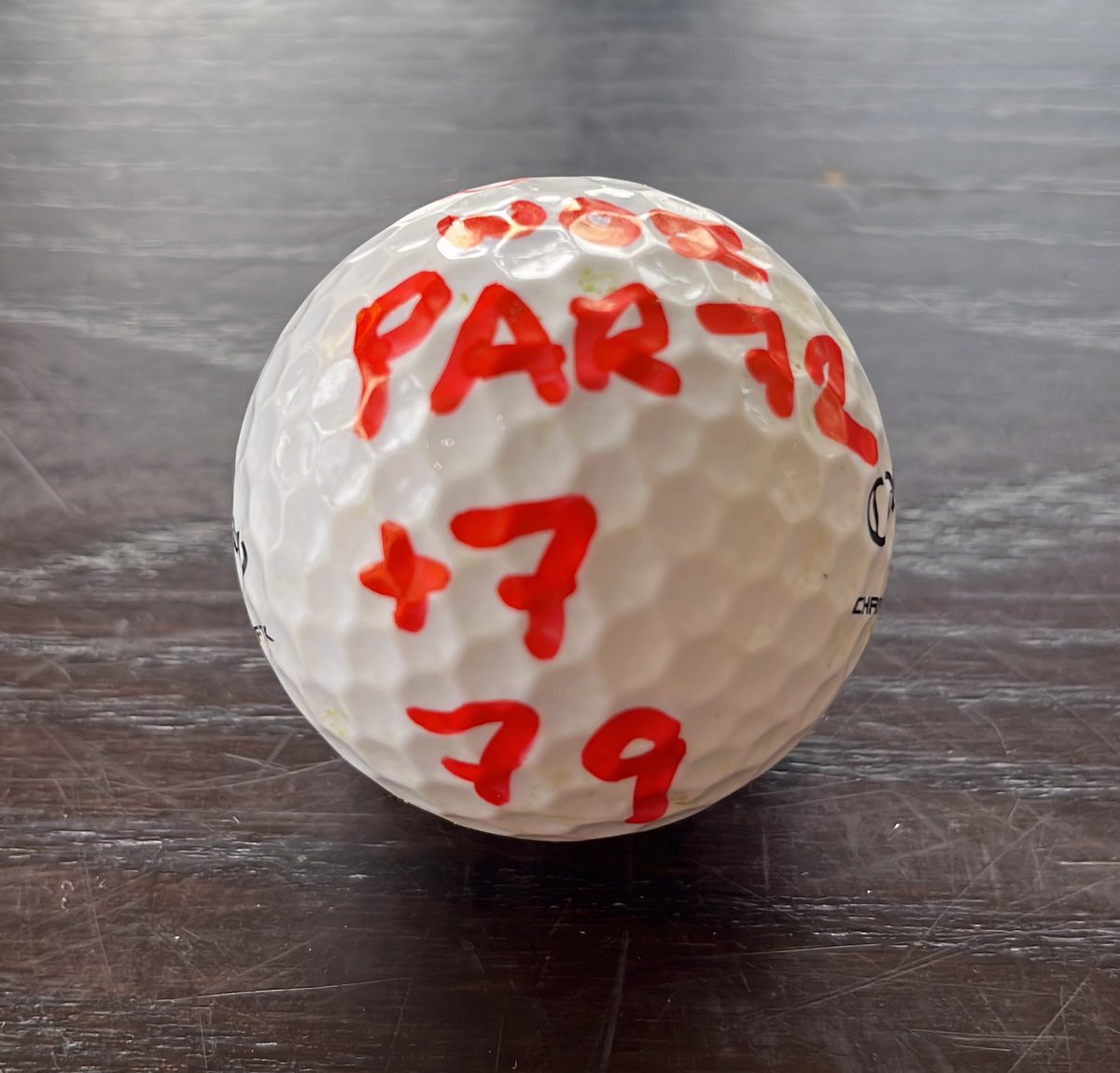 Waymanja's tweet image. Didn't think I would break 90 for a while on current form. So I go and break 80 for the first time on a Par 72 instead. Funny ole game this Golf.