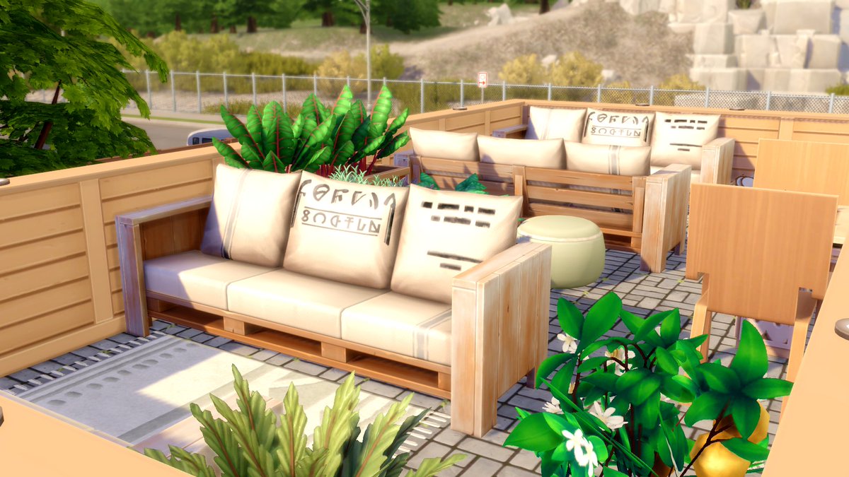 michaelasimsyt's tweet photo. The rooftop seating and hangout space in my Eco Community Garden ♻️
♻️ Origin ID: michaelasimsyt
♻️ Speedbuild: https://t.co/OhrIn6araW
#msytcontainershell #TheSims4 #ShowUsYourBuilds #SimsCreatorsCommunity @TheSims https://t.co/yonNwOsOaK