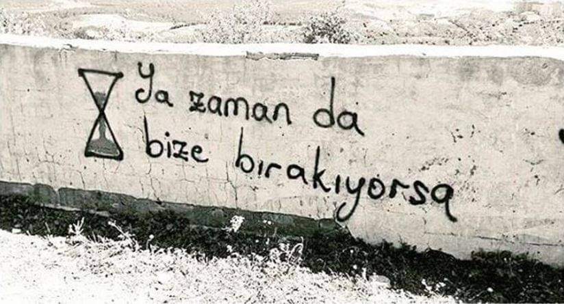 Şuan ki ruh halim :) Ben zamana bırakıyorum o bana bırakıyor.