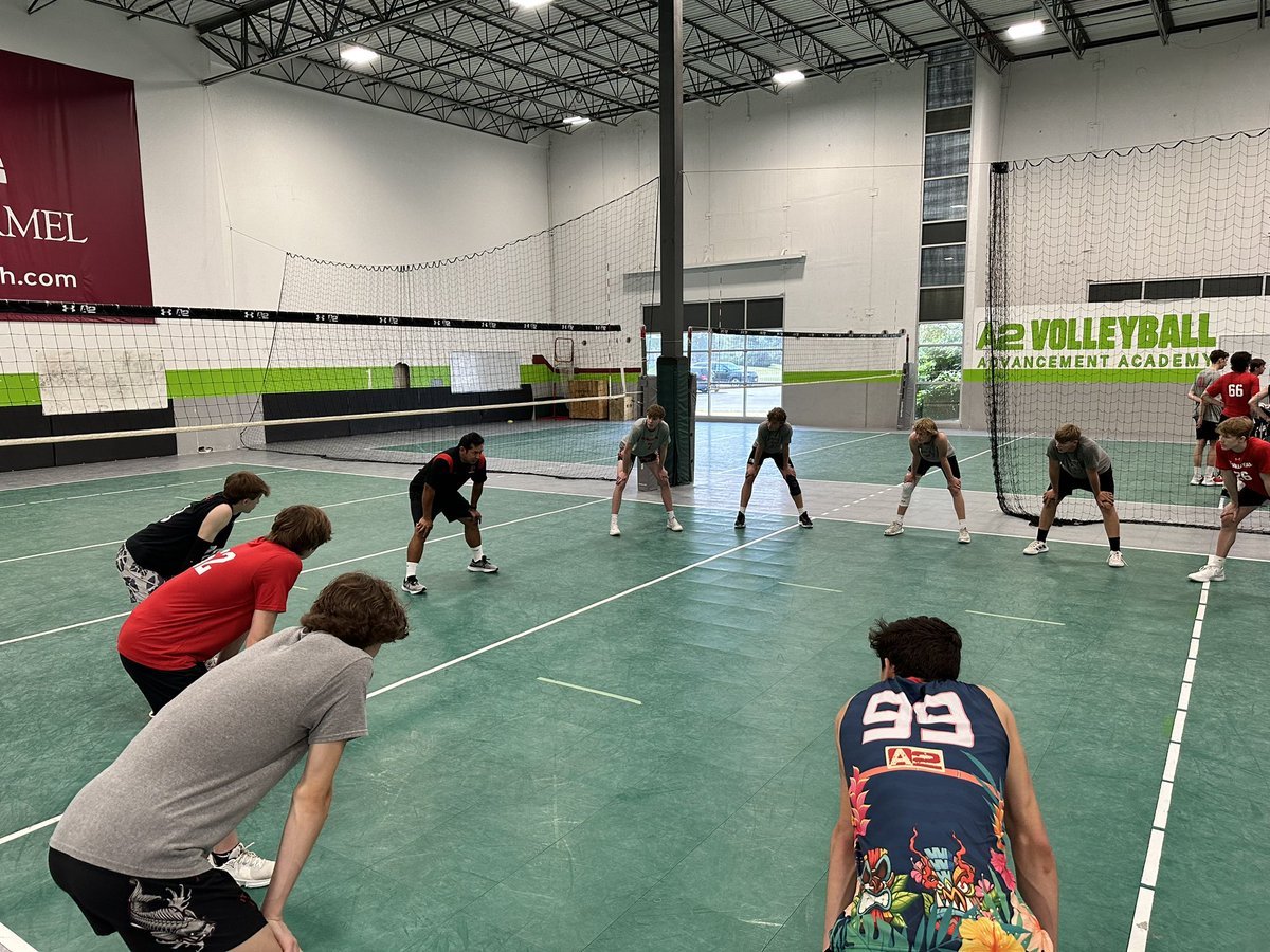 Ball state men’s volleyball head coach <a href="/CoachDonanCruz/">Donan Cruz</a> in the house!!!