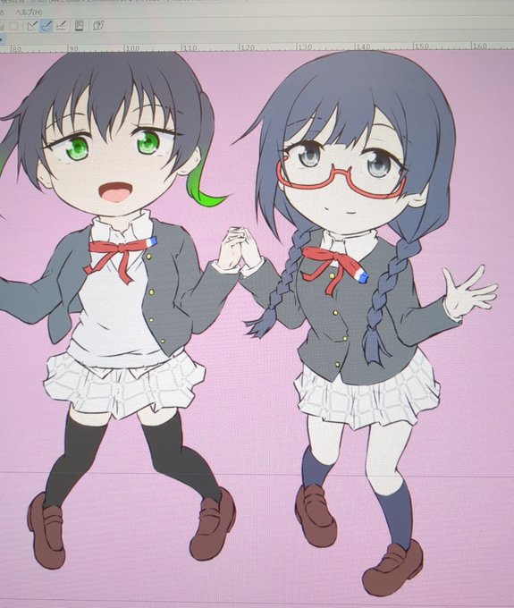 菜々ちゃんの髪型最初はバランスが難しくて苦戦していたけど最近ちょっと慣れてきた感があるかも