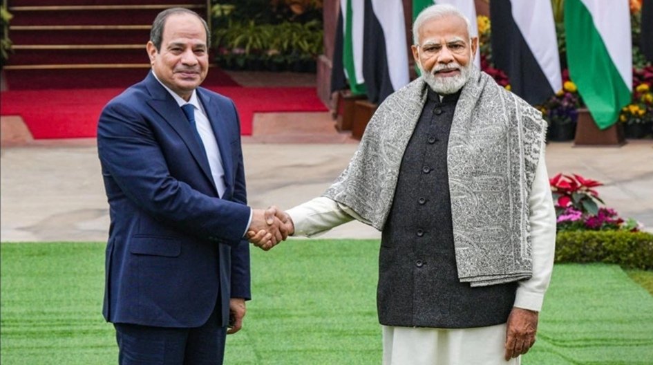 BIG - India explores barter trade with cash-strapped Egypt. Egypt can be allowed to settle its debt through Egyptian products like fuel, gas, fertilizers that will be of use for India.

Egypt has shown interest in receiving wheat from India🔥 Follow our handle for more news info.…