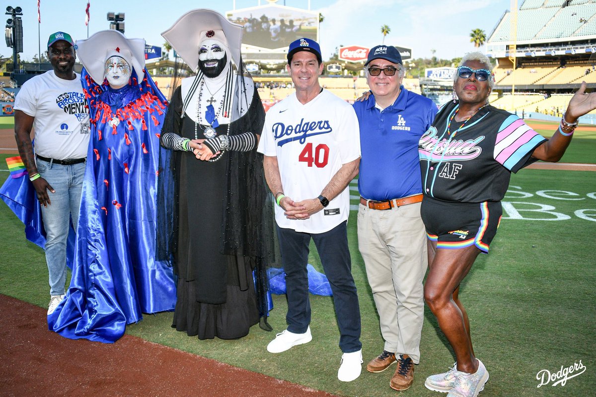 @Dodgers & @ACLUSoCal, this is #HateSpeech because it is mocking my religion.

How dare you mock kind Nuns that work hard around the world to help make it a better place?

Why aren’t you or the LGBTQ community mocking Judaism or Islam? Why just Christianity?