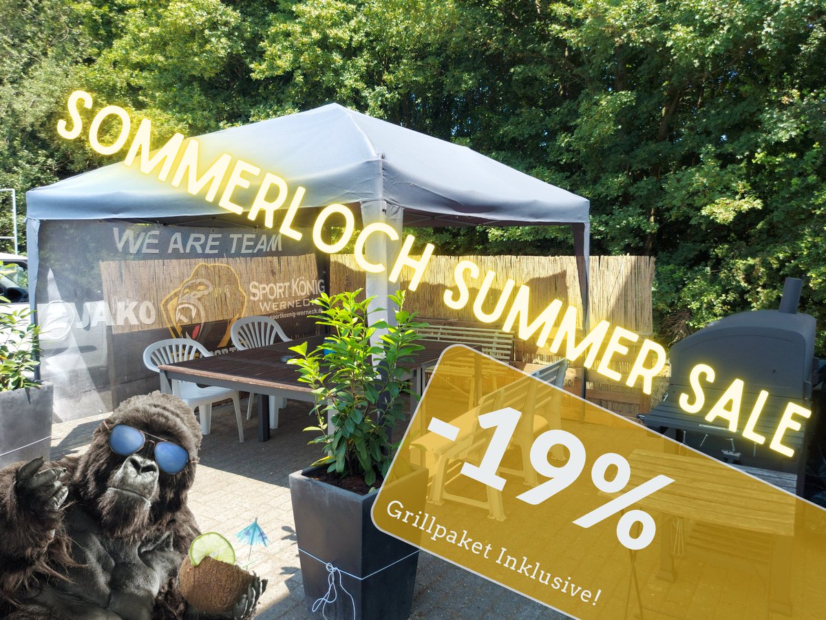 Sommer🌞? Mir egal, ich bin Gamer, will zocken, aber grillen würde ich trotzdem gerne...
Kein Problem, kriegen wir hin, wir schenken euch die Mehrwertsteuer + Grillpaket

Das Angebot gilt für kurzfristige Buchungen bis Ende Juli! Mind. 5 Personen / 3 Tage 

➡️bootcamp@wesports.de