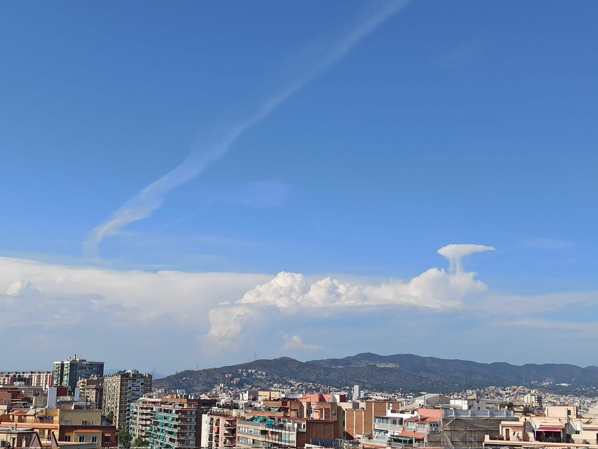 avantocat's tweet photo. A la ratlla dels 30
29.9°C a #SantAndre
29.8°C a #TorrentDeLaGuineu
Màximes anuals en els dos casos.
Tempestes cap al Pirineu https://t.co/6N7vOfPtW3