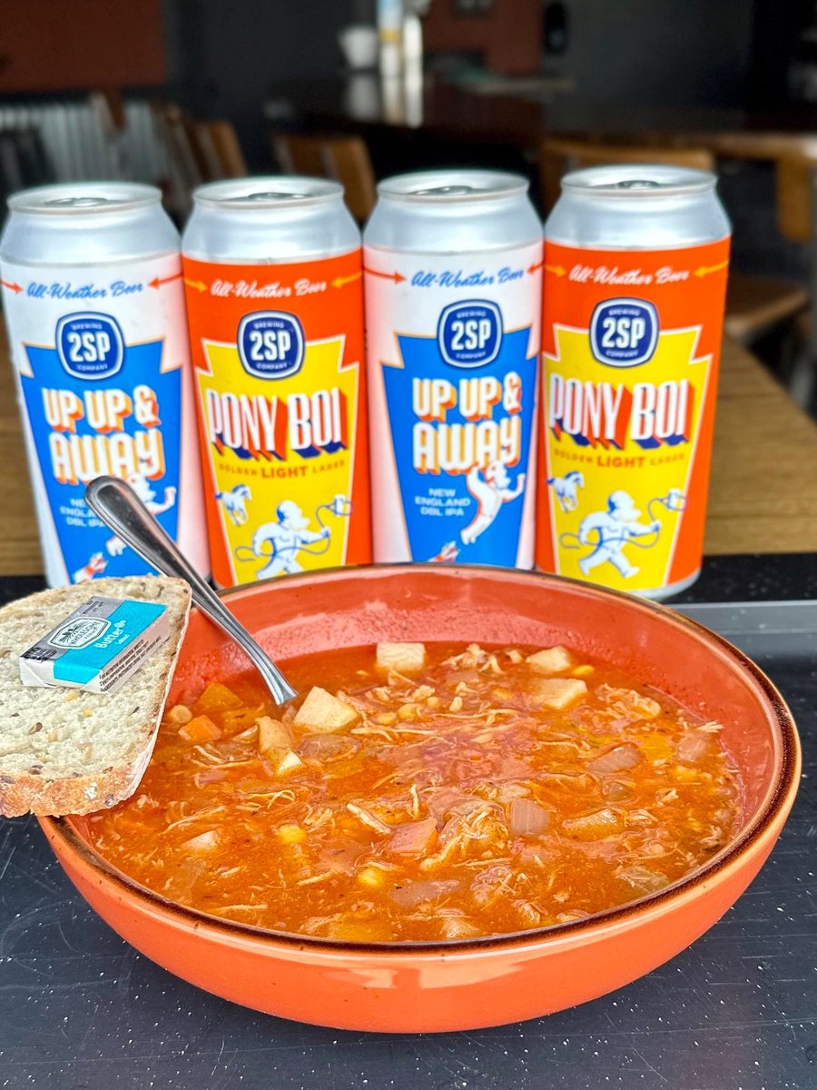 2sptaphouse's tweet photo. 2SP Brewing Company Beer? β
Amazing food from Chef Tim? β
The best brew crew in #chaddsford β
Now all we need is you! Doors open at 11:30!
BORRACHO MUSSELS
SHRIMP & GRITS
CHICKEN CORN CHOWDER
DELCO BEEF SAMMY
#2sptaphouse #2SPGroup #delco #brewcrew #shrimpandgrits https://t.co/jHkpytY3Ee