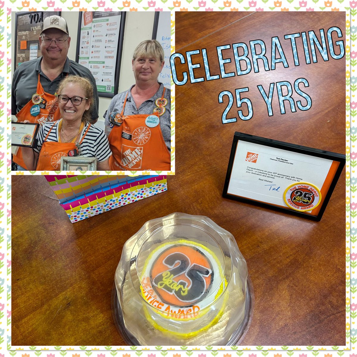 dawndaurizio2's tweet image. Celebrating 25 yrs !! Congratulations Deb !! @DilgerMarcie @JonathanRiosTHD @Austin0517Felix @RubenRo48457043 @Tina06157498
