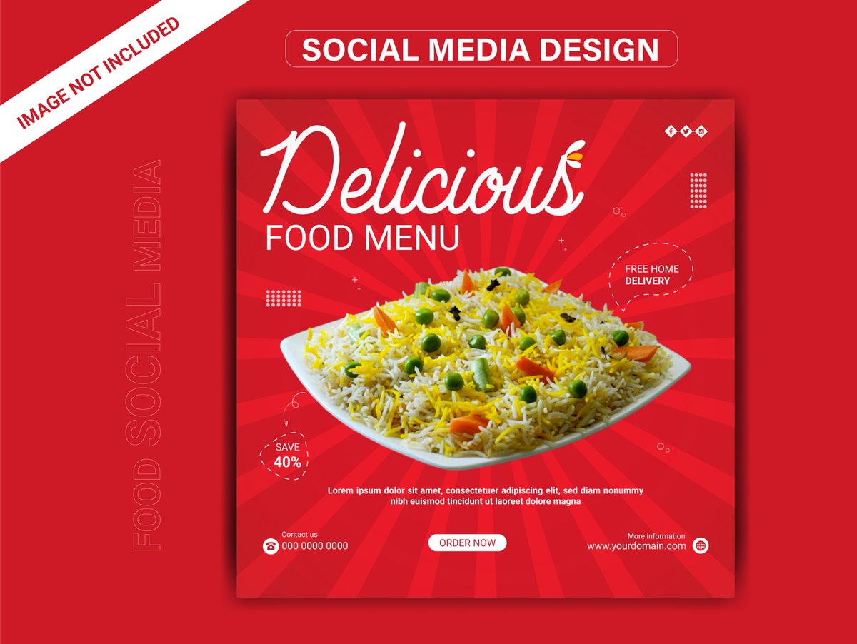This is a "Food Social Media Design"
Are you need any design feel free to knock me.
Check out my portfolio:- behance.net/ImMridulKD
Contact with me Email :- dasmridulkanti77@gmail.com 
Contact with me WhatsApp:- +88 01793376040

#socialmedia #design #food #restaurant #FastFood