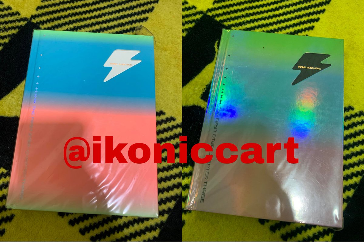 ikoniccart's tweet photo. [ wts | lfb | 🛒 QUITTING SALE | #konycart ]
— hi! im selling my TREASURE ALBUM/S: 

≫ the first step: chapter one
≫ the first step: chapter two
≫ the first step: chapter three
≫ the first step: treasure effect

— Unsealed
— CD + OUTER BOX/ALBUM  

mop: gcash
mod: ggx/jnt https://t.co/ulsr7aWbgB
