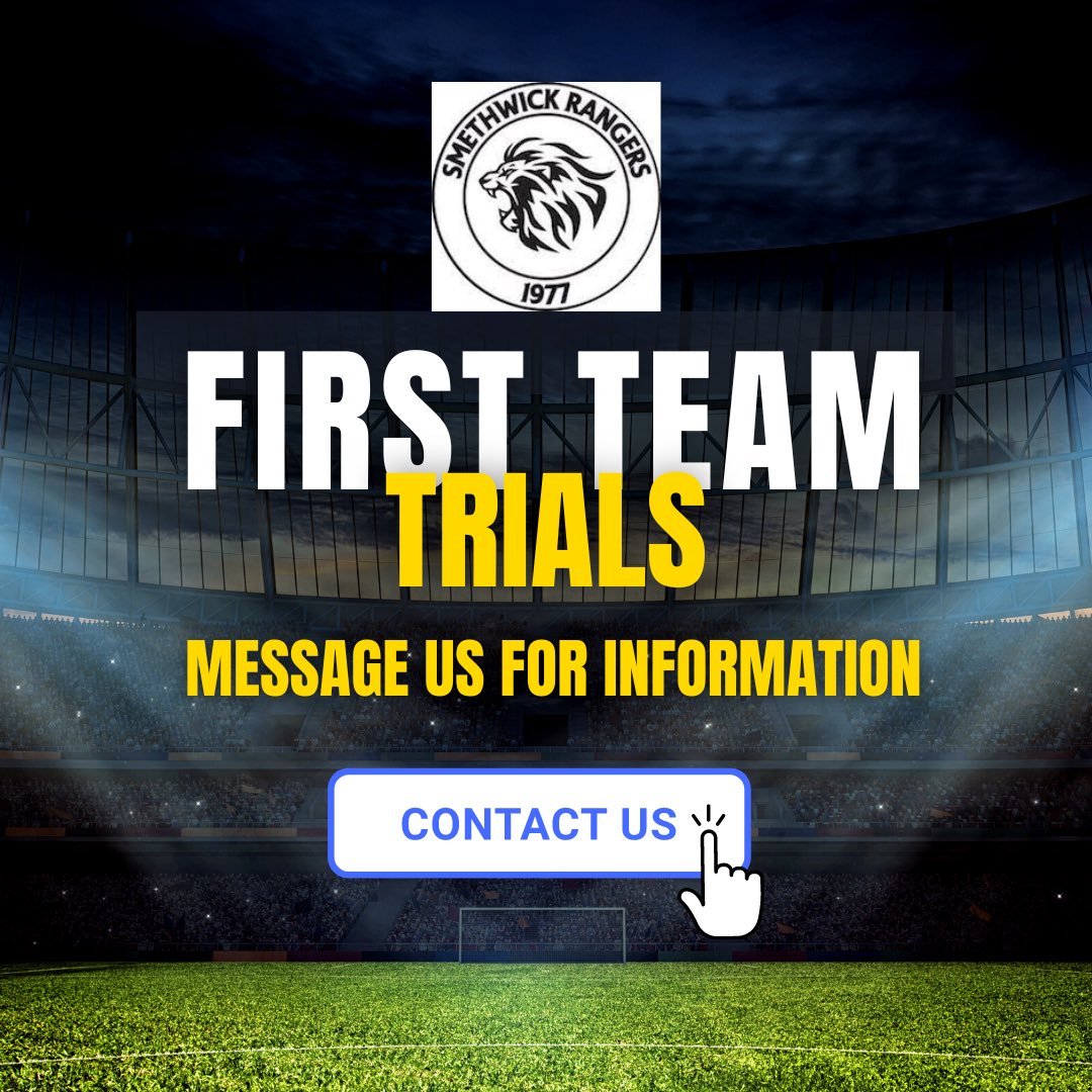 ‼️FIRST TEAM TRIALS‼️ 
•Every position welcome 

•Message us with:
-Name
-Position 
-Previous clubs 
For the date and venue 
⚽️⚽️⚽️