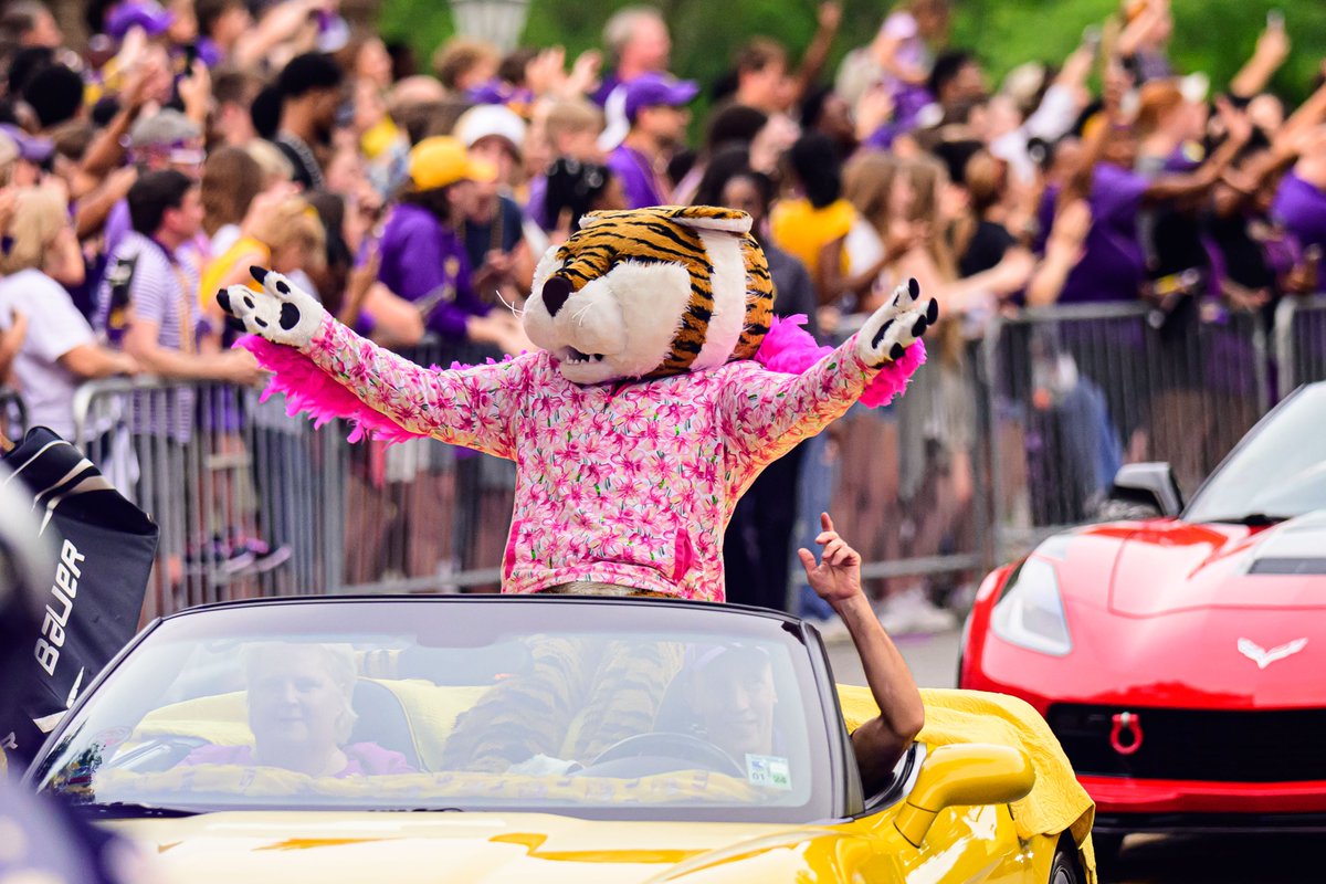 The Greatest

Happy #NationalMascotDay to the legend, @LSUmiketiger!