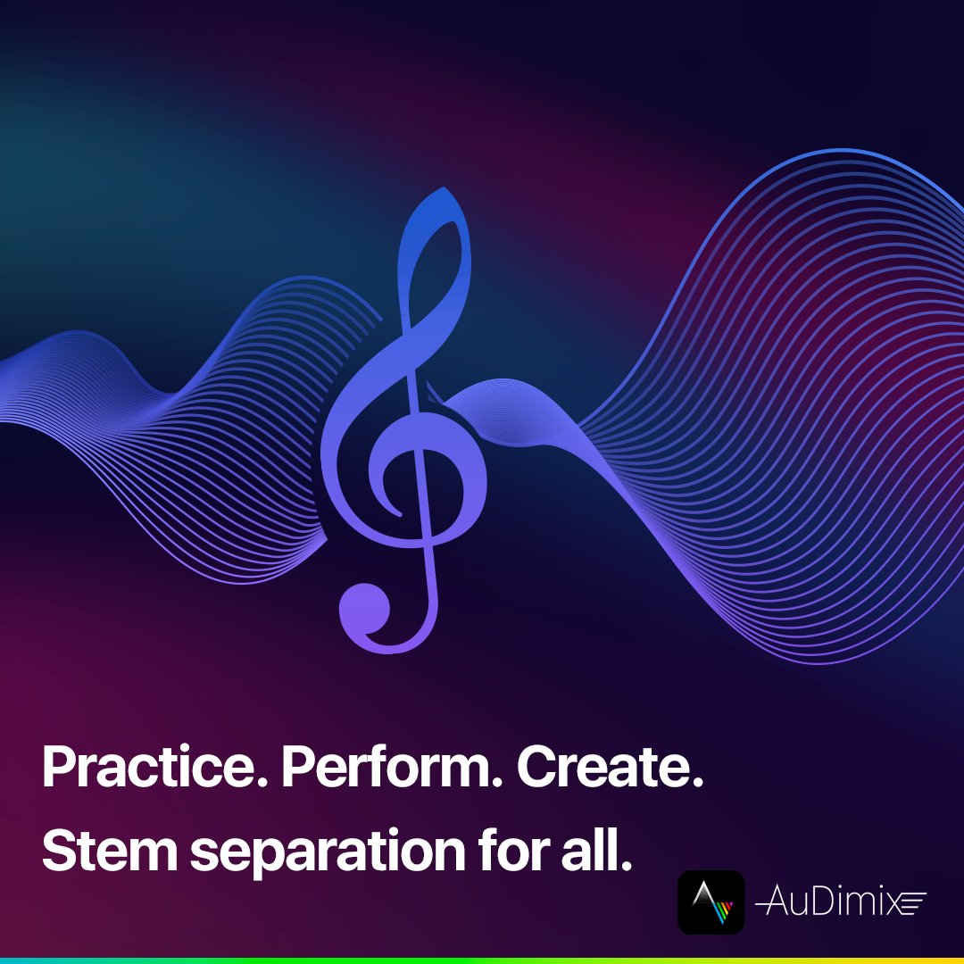 Unlock the full potential of every song, isolating vocals and instruments with AuDimix's AI-powered precision. bit.ly/AuDimix 

#MusicalFreedom #SongStemSeparator