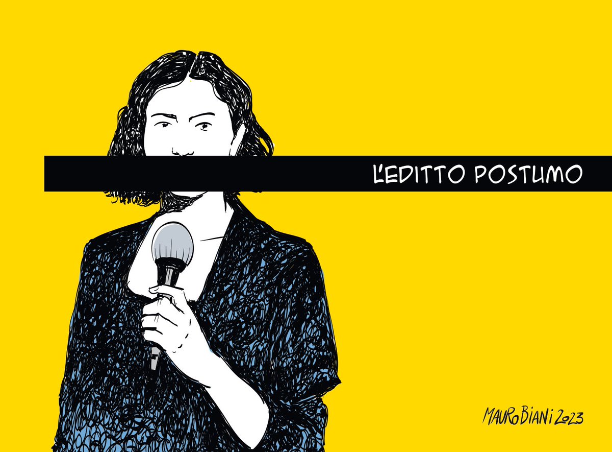 #RiformaDellaGiustizia #GovernoMeloni #informazione  #bavaglio
Editto.
Oggi su @repubblica