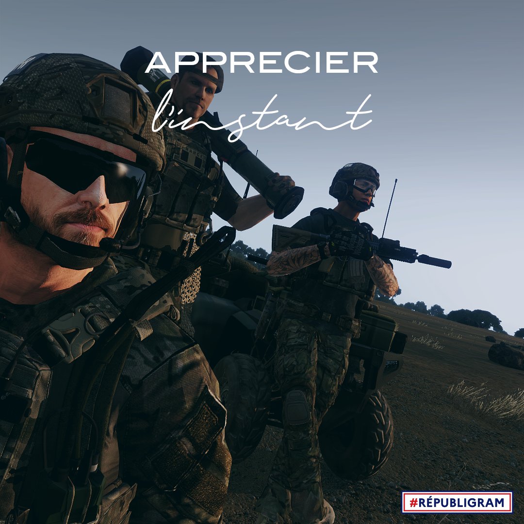 🇫🇷 Profiter du calme avant de passer à l'action
🇬🇧 Take advantage of the calm before taking action

#Arma3 #milsim #cos #CFST #1RPIMa