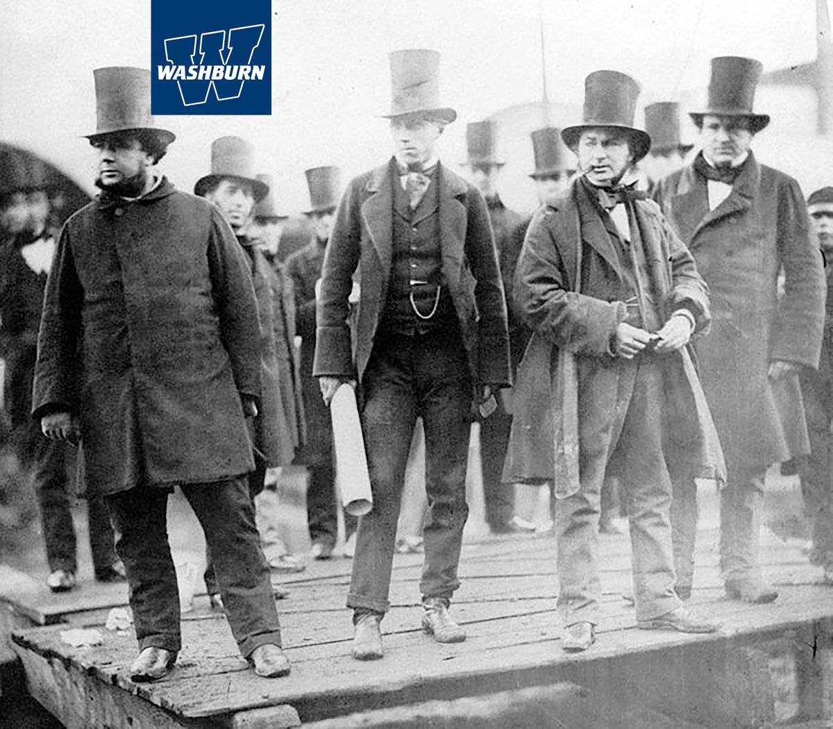 And this is a historic photo of Ichabods...  courageous, kind, scholarly individuals. 

Happy #NatitonalMascotDay, Bods!