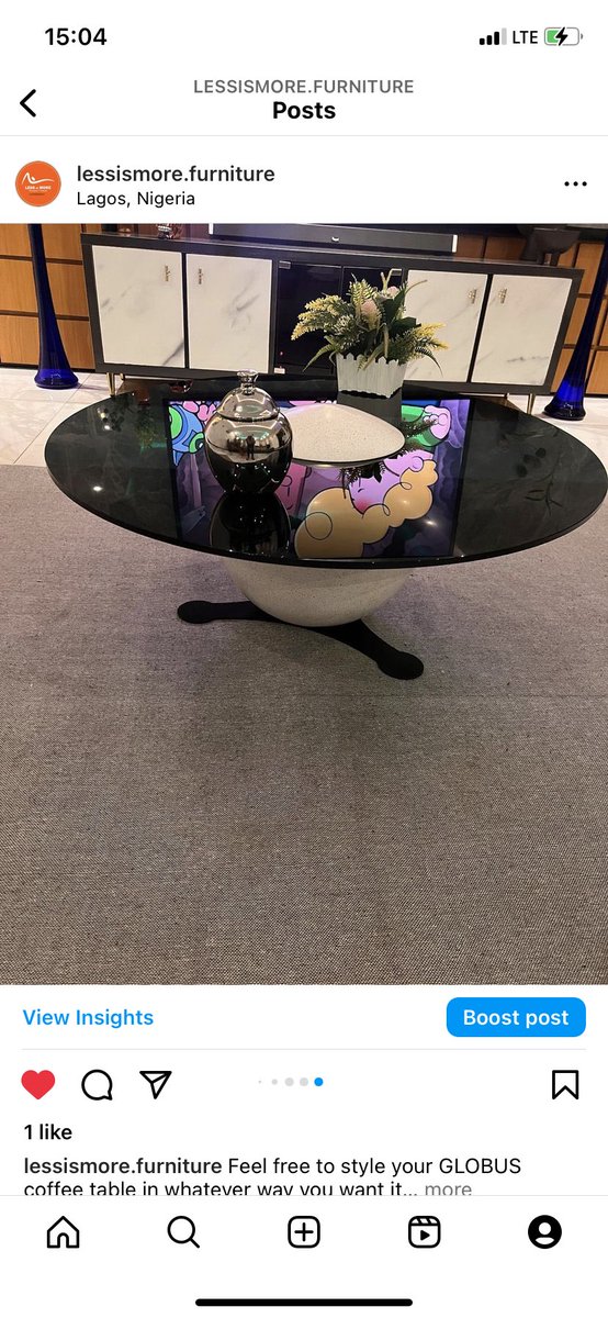 LessismoreF's tweet image. Look no further for the perfect centerpiece to tie your living room together! 

Our new Globus center table design adds a touch of style and elegance and is very affordable 

#furniture #livingroom #furnituredesign #interiordesign #interiordecor #interior #minimalism