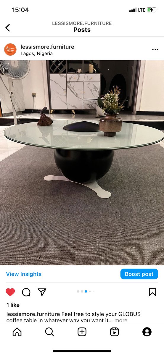 LessismoreF's tweet image. Look no further for the perfect centerpiece to tie your living room together! 

Our new Globus center table design adds a touch of style and elegance and is very affordable 

#furniture #livingroom #furnituredesign #interiordesign #interiordecor #interior #minimalism