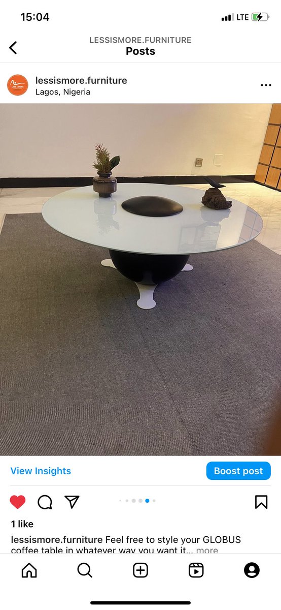 LessismoreF's tweet image. Look no further for the perfect centerpiece to tie your living room together! 

Our new Globus center table design adds a touch of style and elegance and is very affordable 

#furniture #livingroom #furnituredesign #interiordesign #interiordecor #interior #minimalism