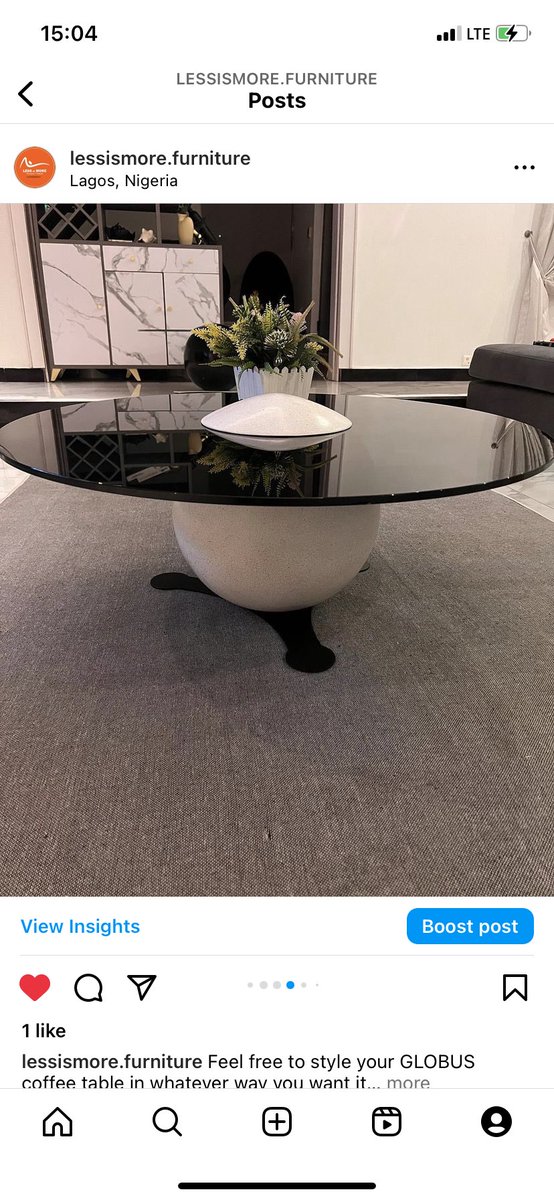 LessismoreF's tweet image. Look no further for the perfect centerpiece to tie your living room together! 

Our new Globus center table design adds a touch of style and elegance and is very affordable 

#furniture #livingroom #furnituredesign #interiordesign #interiordecor #interior #minimalism