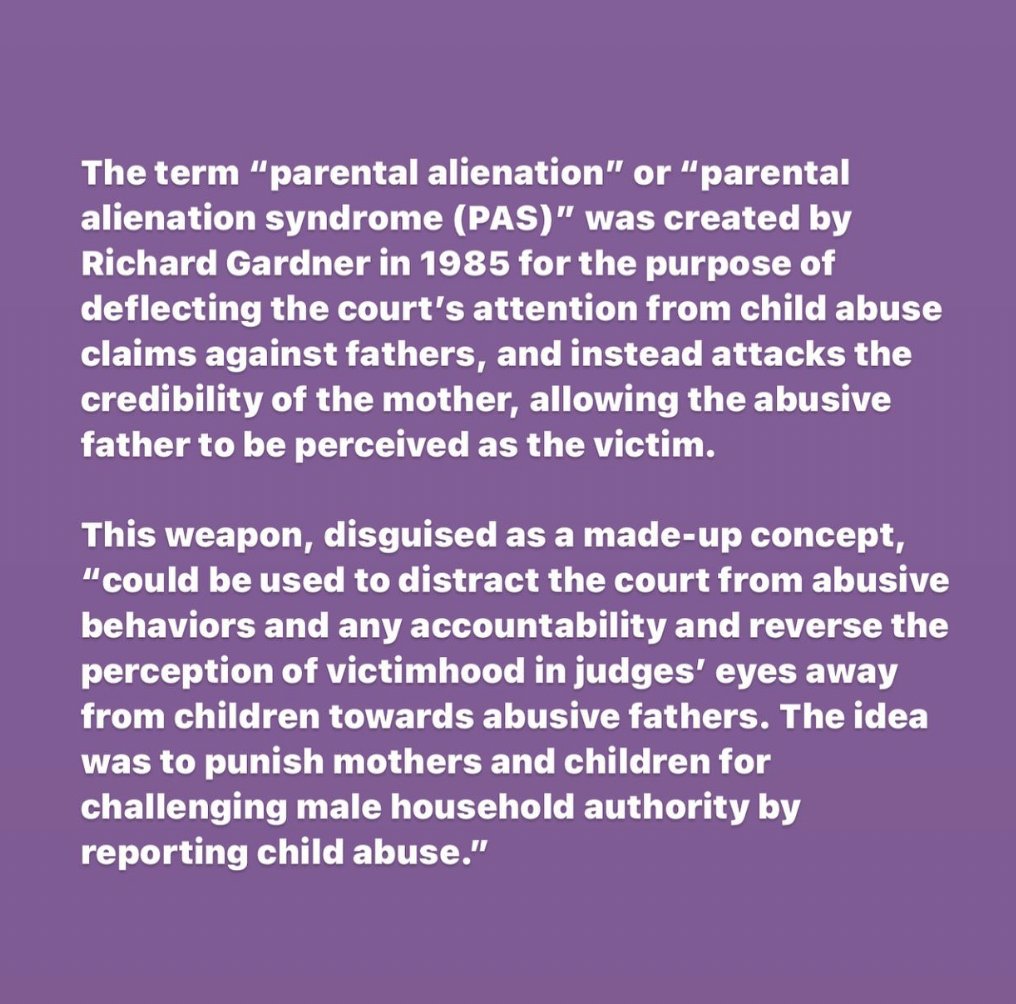 @radar_online It's #BradPittIsAnAbuser own fault for traumatizing his kids.

'Parental alienation' is the first accusation that an ABUSIVE HUSBAND makes against a mother who wants to protect his children, while he cynically knows that he was abusive, but pretends to be a victim.