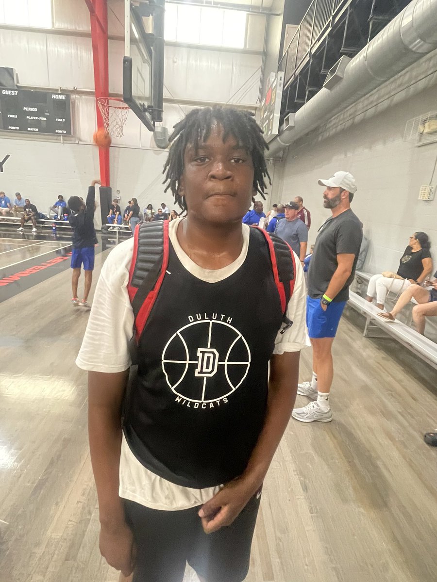 Only a Freshman6’7 Randall Kellum is showing a ton of potential to be a really good player in the future.  

Nice footwork &amp; finishes around the rim with a soft touch.