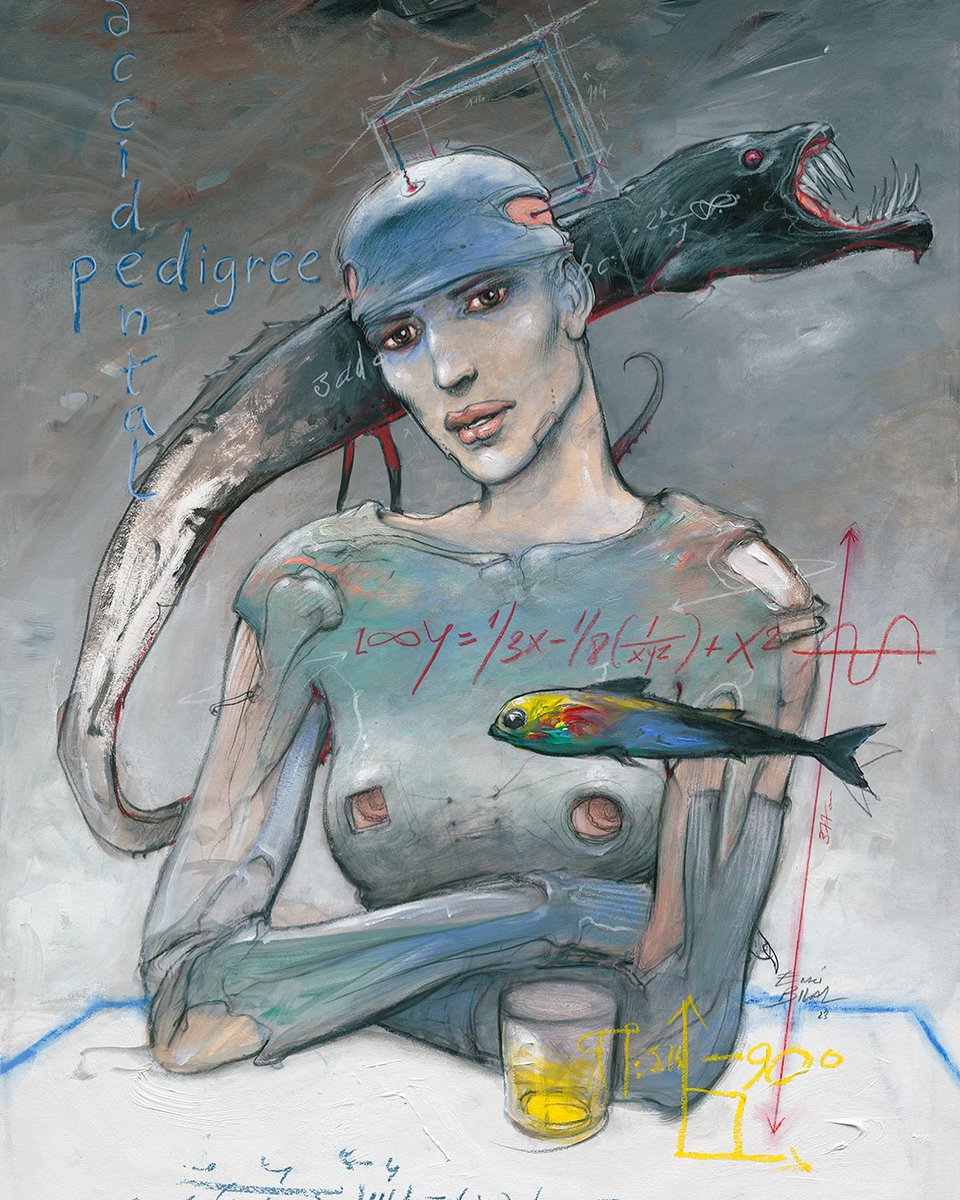 Exposition L’homme est un accident de Enki Bilal &amp; Adrien Rivierre, à la <a href="/GalerieBarbier/">Galerie Barbier</a> 
Visible jusqu’au 1er juillet. 
Entrée libre !
Vous pourrez y découvrir 3 nouvelles peintures de sa série RECONSTRUKT ainsi que + de 50 dessins de sa série BUG publiée par <a href="/CastermanBD/">Casterman BD</a> .