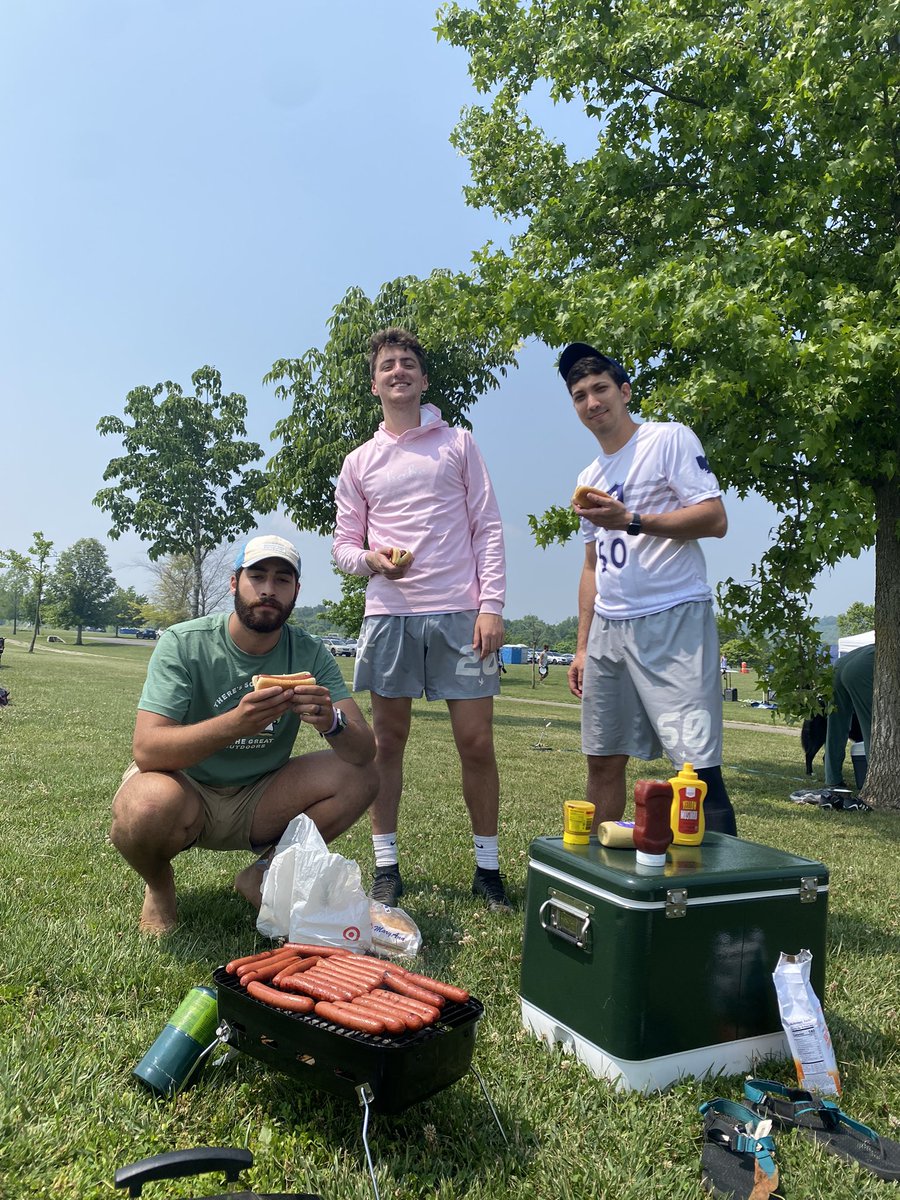 Returning to the sideline this summer is Julian the Grill Master. Husband of our fearless captain Ella Misleh.