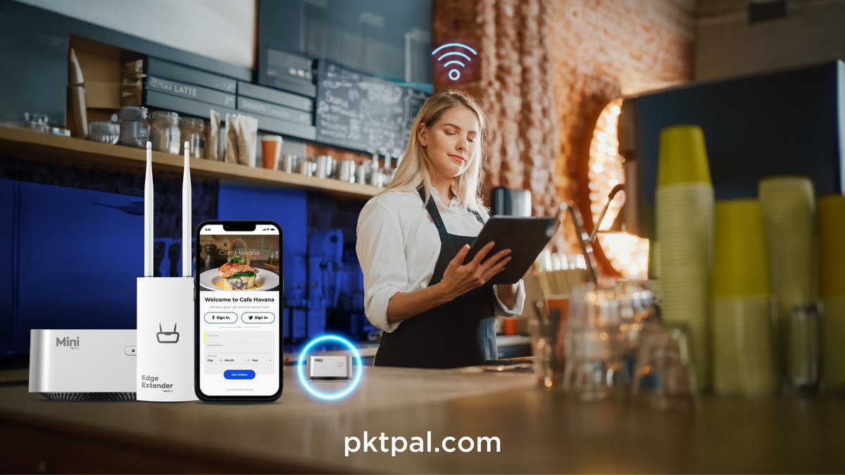 helloroutie's tweet photo. Elevate customer experience with PKT Pal's branded captive portal! 🚀 Provide free guest wifi, effortlessly capture valuable customer info, and cultivate lasting relationships that drive revenue. 👉 Explore https://t.co/2PKZOLsaQA for new subscription plans. 

#pktpal #guestwifi #captiveportal #hospitality #cafeowners #restaurantowners