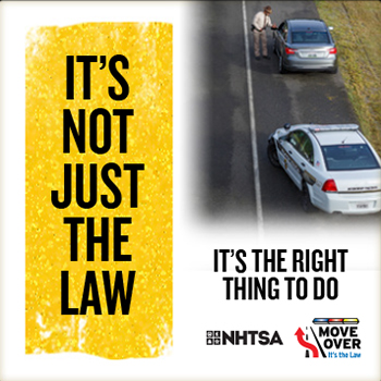 All 50 States have "Move Over" laws to protect law enforcement &amp; first responders stopped on our roads. Many drivers are unaware of these laws &amp; traffic-related incidents continue to be the #1 cause of death among on-duty  officers. Be careful &amp; protect our first responders