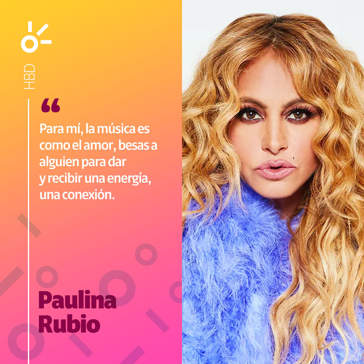 ClaromusicaMX's tweet photo. ¡Abran paso porque es cumpleaños de #LaChicaDorada! 🎂❤️¡Déjale mucho amor a @PaulinaRubio! https://t.co/BjwcAKyJ85
#Claromúsica #PaulinaRubio #PauPower https://t.co/Pd1R5MfSLj
