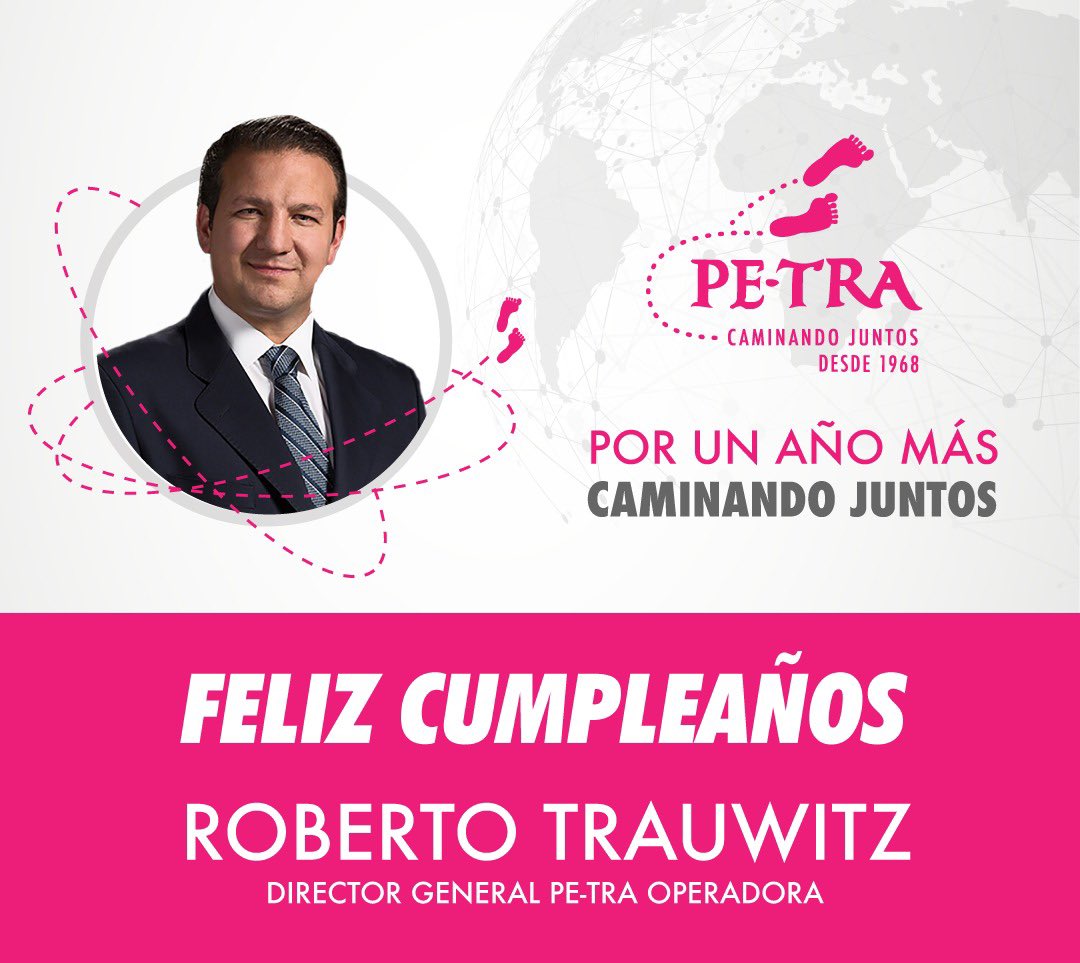 Muchas felicidades a nuestro Director General <a href="/RTrauwitz/">Roberto Trauwitz</a> por su cumpleaños. 

¡Le deseamos un muy feliz día!