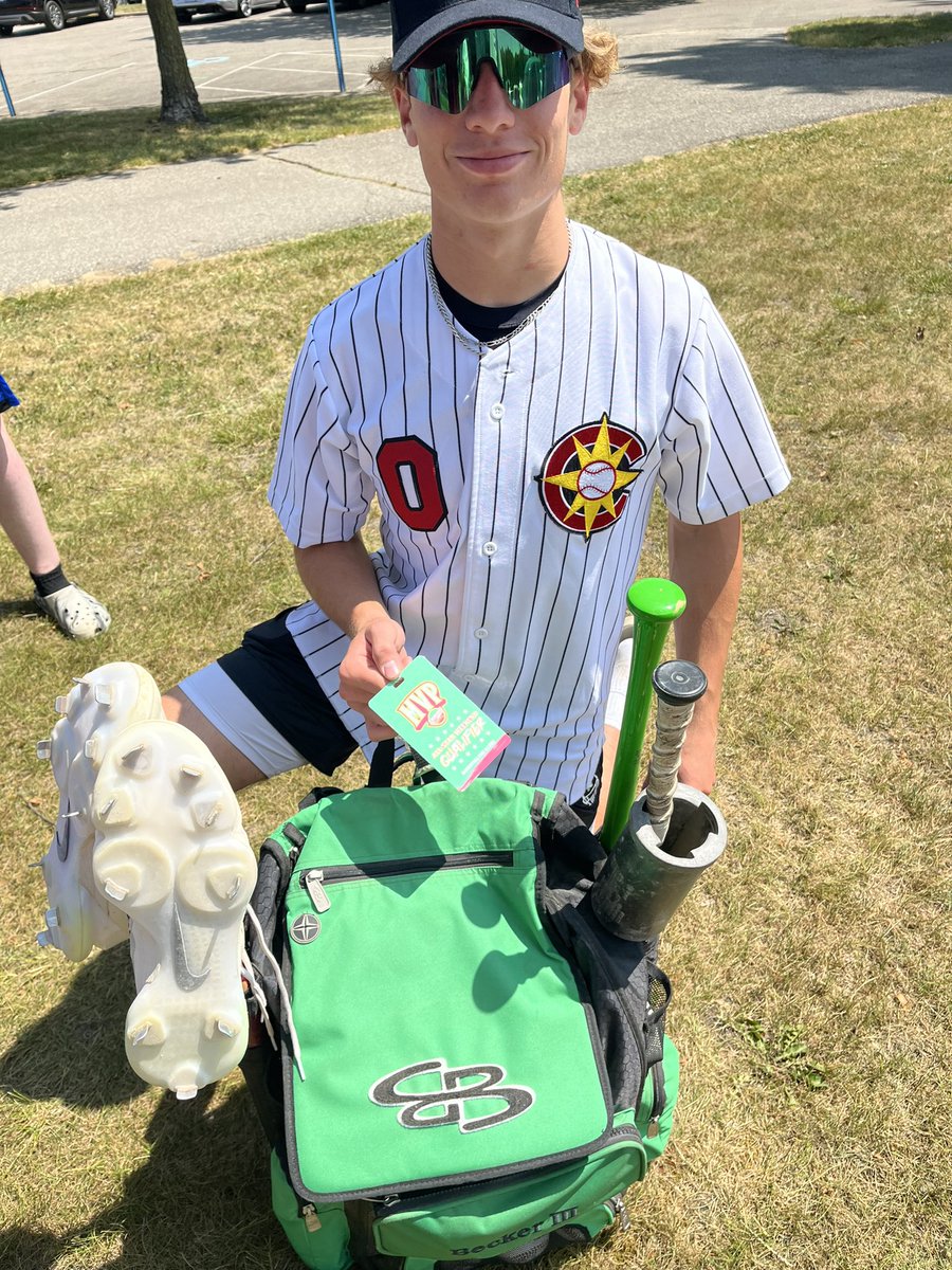 Bubby Becker was named MVP of game 1 by the opposing team at Game Day USA in Battle Creek, MI
Game ended in a 1-1 tie vs Team Kalamazoo. <a href="/Harrison_BSBL/">Coach Toerner</a> <a href="/GameDayUSA/">Game Day USA</a>