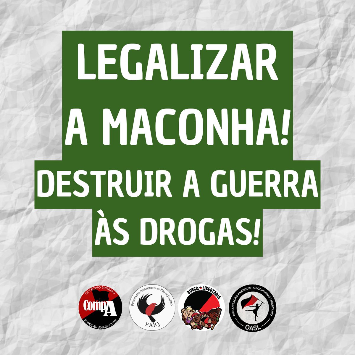 Organização Anarquista Socialismo Libertário tweet media