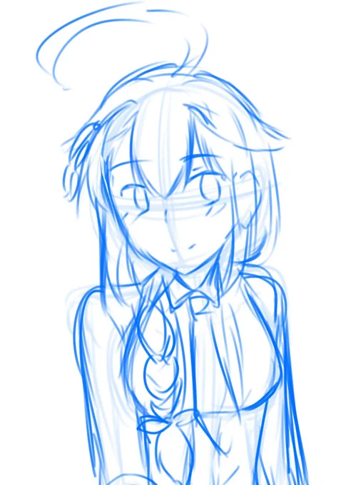 時雨描き考えてます