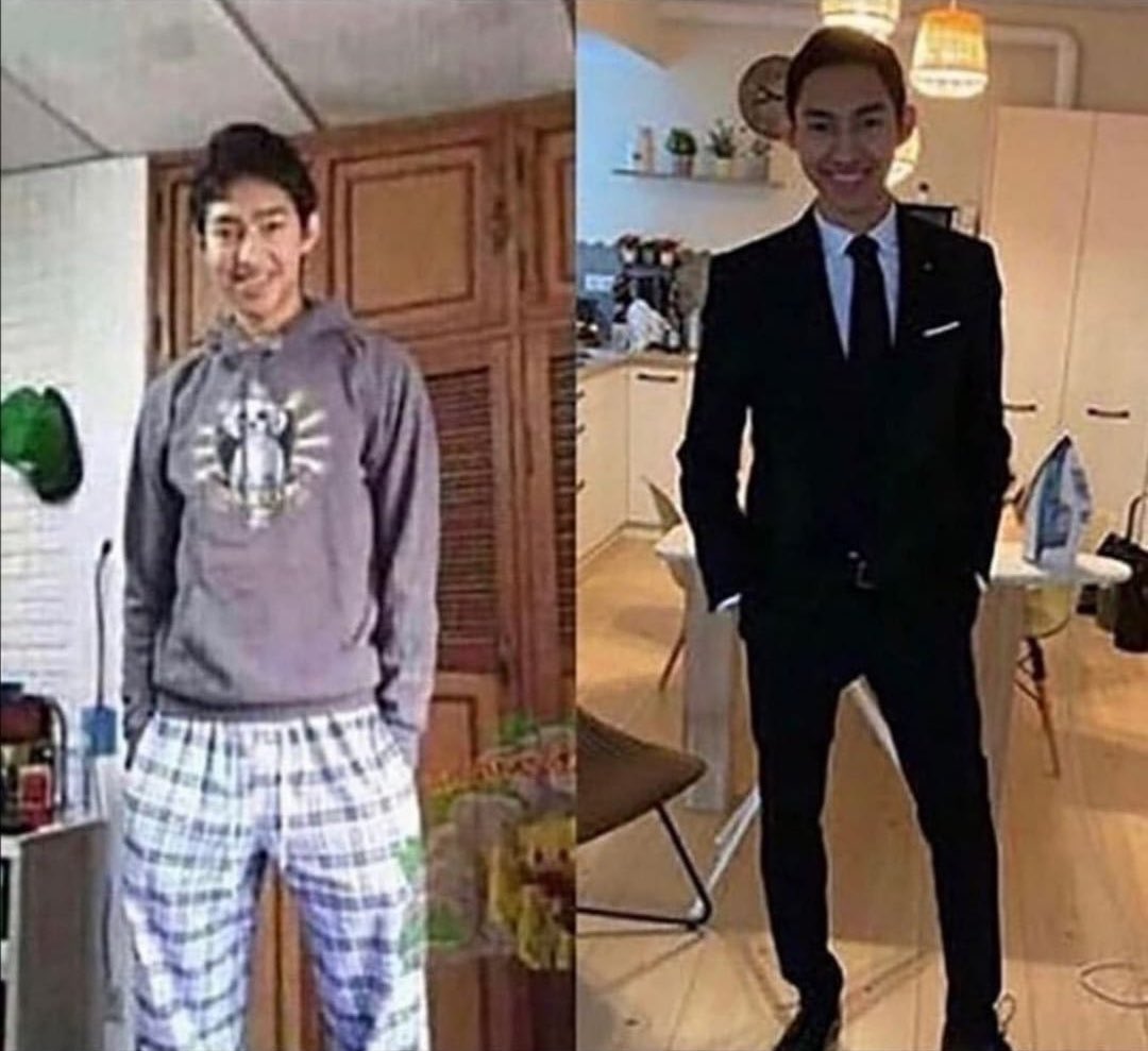 Lord_Jumpy's tweet image. Me At My                          Me At The Release
Cousin’s Wedding         Of TMNT Mutant Mayhem