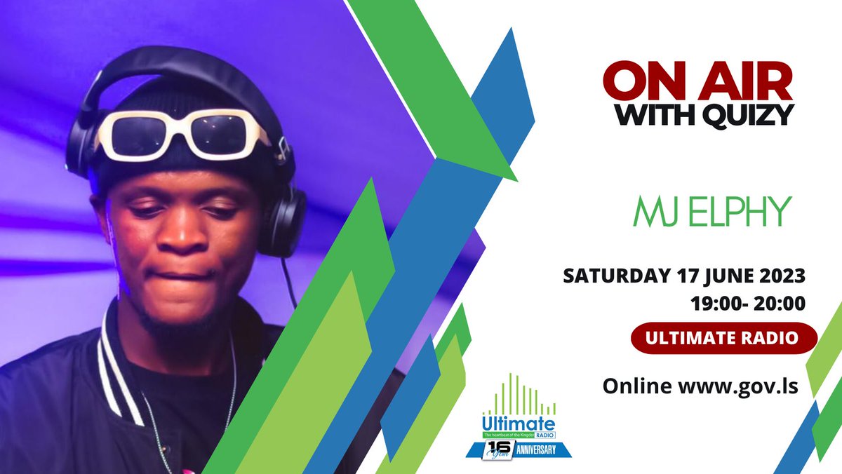 UltimateRadioLS's tweet image. Welcome to #TheHitFactory with @quizydj taking you straight to 9pm with great tunes and awesome entertainment.

On the way
- We chat to @TummieLetsapo  about the night life in Lesotho!
- We ger a live mix from @mjelphy 
- Later on Malome Charles delivers an Amapiano Mix