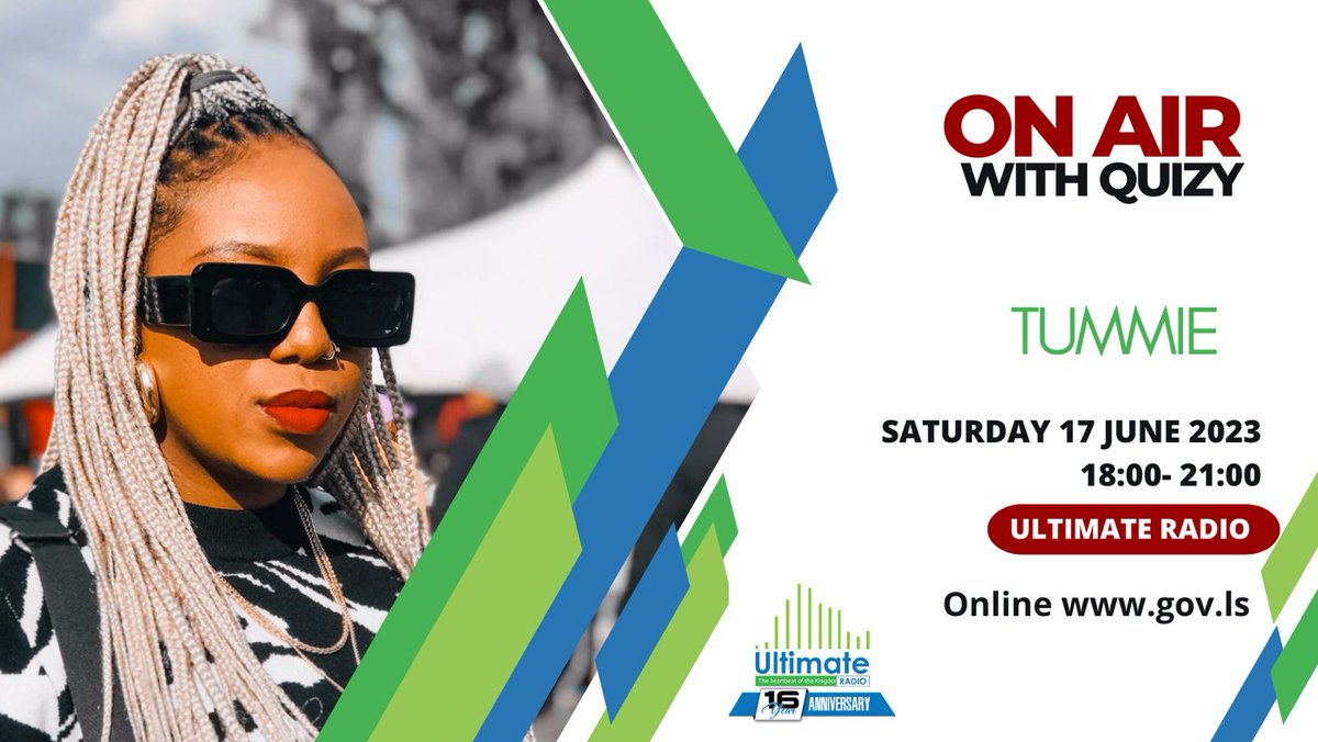 UltimateRadioLS's tweet image. Welcome to #TheHitFactory with @quizydj taking you straight to 9pm with great tunes and awesome entertainment.

On the way
- We chat to @TummieLetsapo  about the night life in Lesotho!
- We ger a live mix from @mjelphy 
- Later on Malome Charles delivers an Amapiano Mix