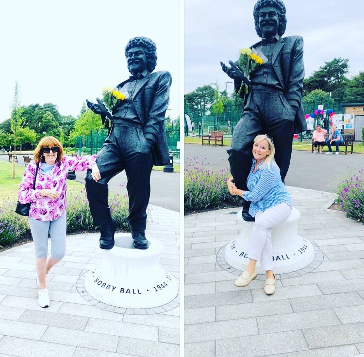 A lovely, Saturday Bobster visit &amp; coffee in beautiful Lowther Gardens! Looking marvellous Bob ❤️❤️❤️love &amp; miss you❤️