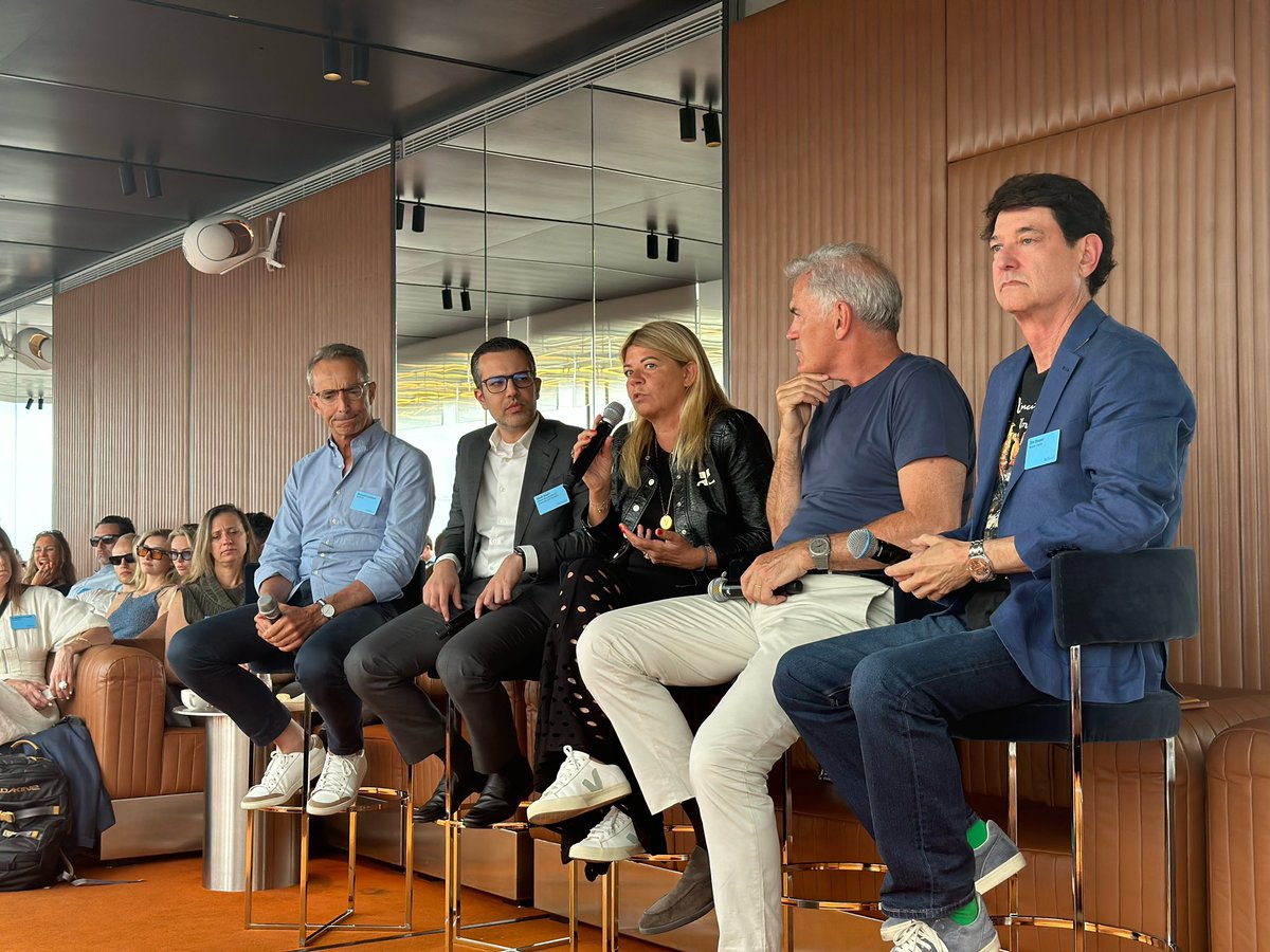virginiemorgon's tweet photo. #VivaTech LeWeekEnd Investors roundtable today. I believe there is no performance without #sustainability. More than a lever for growth or a commitment, financing the transition is a prerequisite for sustainable value creation strategies. Stop faking, start acting. https://t.co/tfMvE2I1Py