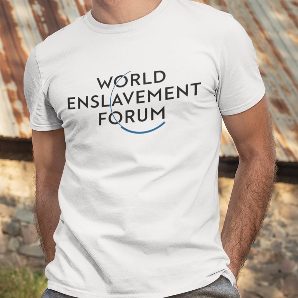 Can you think of a better way to describe the World Economic Forum?

Get yours here: wideawake.clothing

#KlausSchwab #WorldEconomicForum #GreatReset